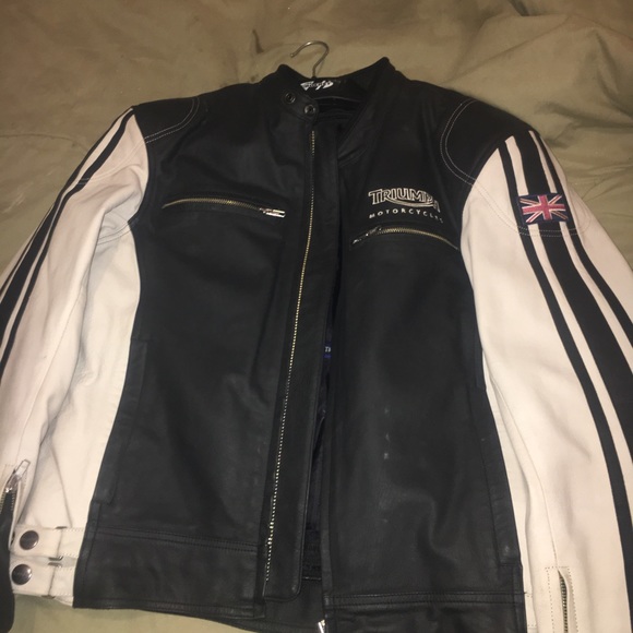 Triumph Jackets & Coats His Hers Triumph Leather Motorcycle Jackets Poshmark